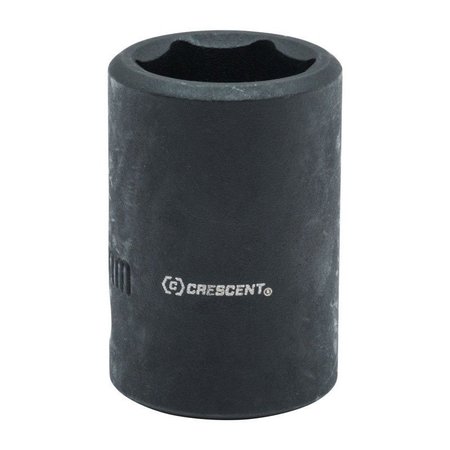 WELLER Crescent 18 mm X 1/2 in. drive Metric 6 Point Impact Socket 1 pc CIMS17N